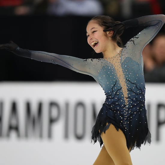Alysa Liu Quadruple Lutz at the 2019 Aurora Games