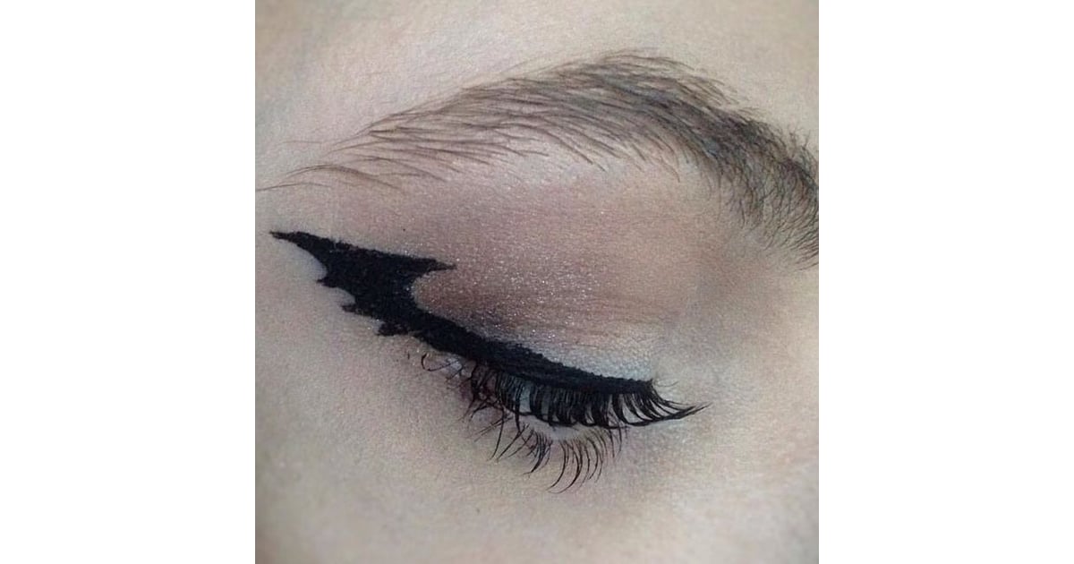 Simple Bat Eye Bat Eyeliner Trend POPSUGAR Beauty UK Photo 7