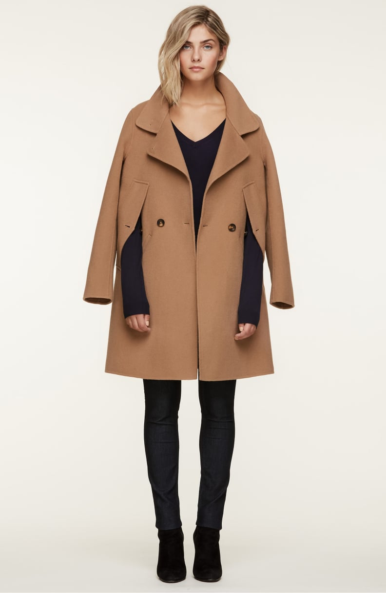 Soia & Kyo Double Face Cape Coat