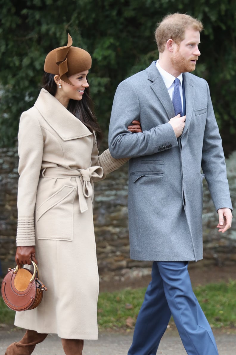 December: Meghan Attended Her First Christmas Service With the British Royal Family