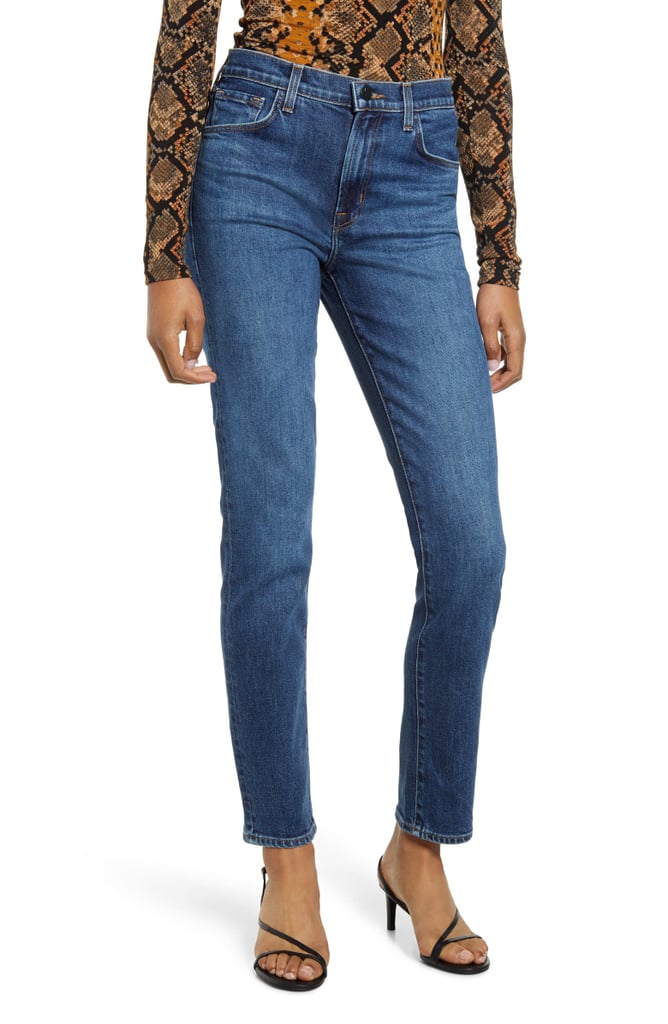 J Brand Ruby 30 High-Waist Straight-Leg Jeans