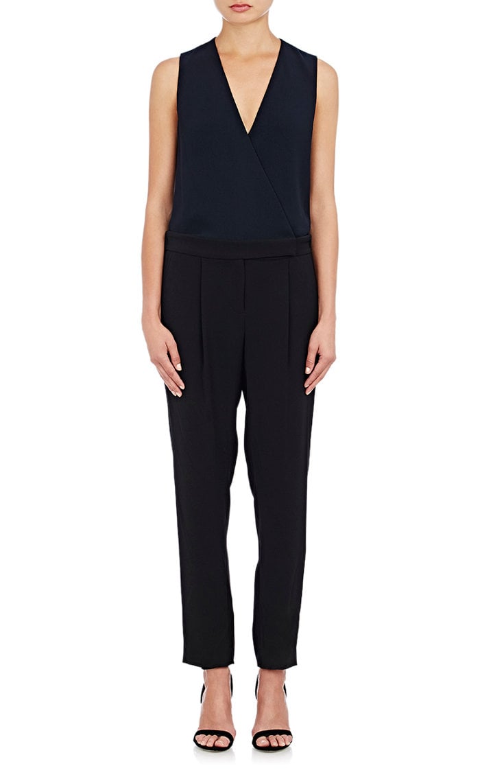 Vince Bi-Color Jumpsuit-Black ($395) | Gwyenth Paltrow and Jessica ...