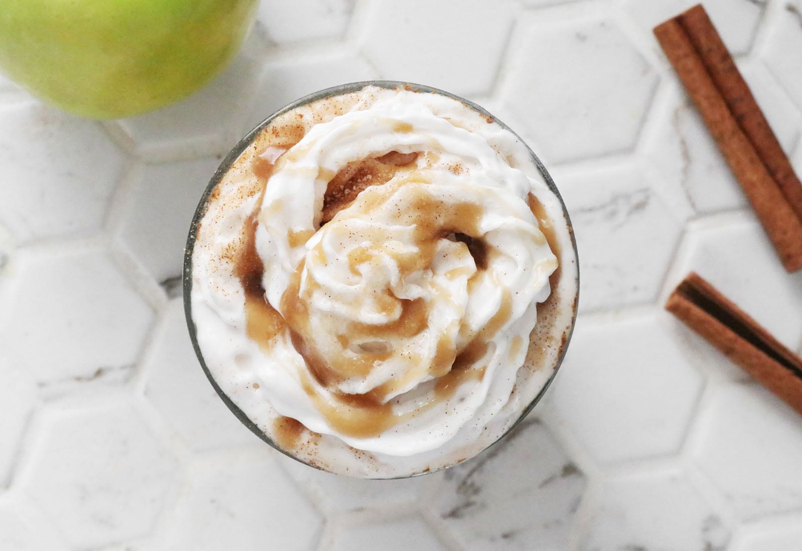 Apple crisp macchiato