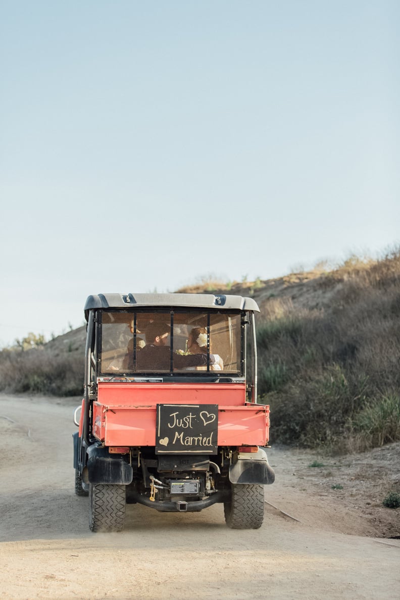 The "Just Married" Ride