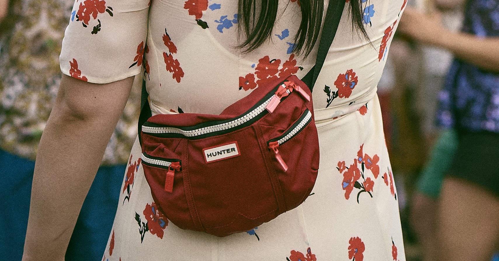 Hype checkered sposie bum bag