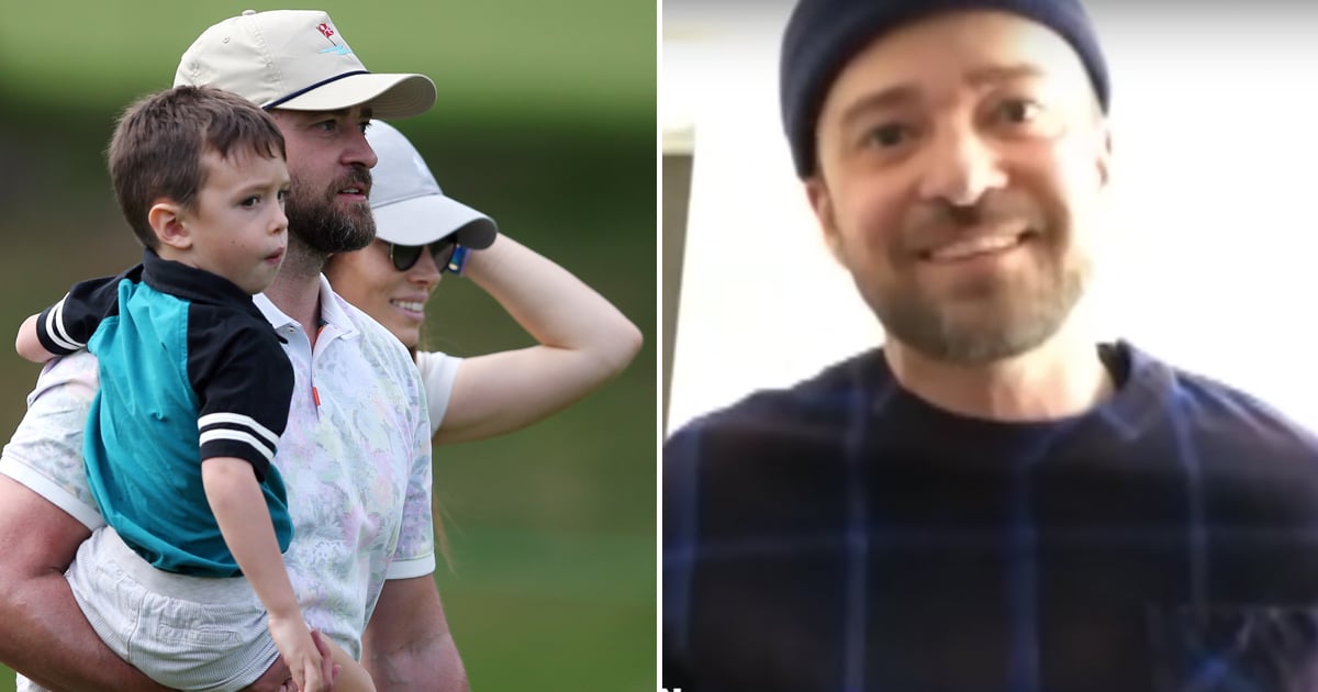 Justin Timberlake Gave Silas a Bounce House For His Birthday POPSUGAR