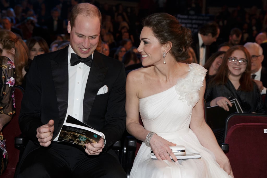 Prince William and Kate Middleton at the BAFTA Awards 2019