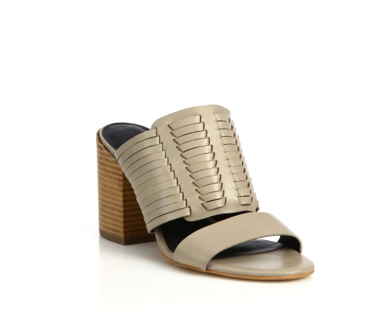 Rebecca Minkoff Camila Huarache Leather Slides ($175)