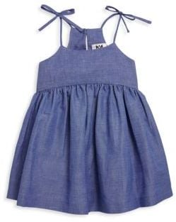 Milly Minis Chambray Bow Tank Dress ($73, originally $195)