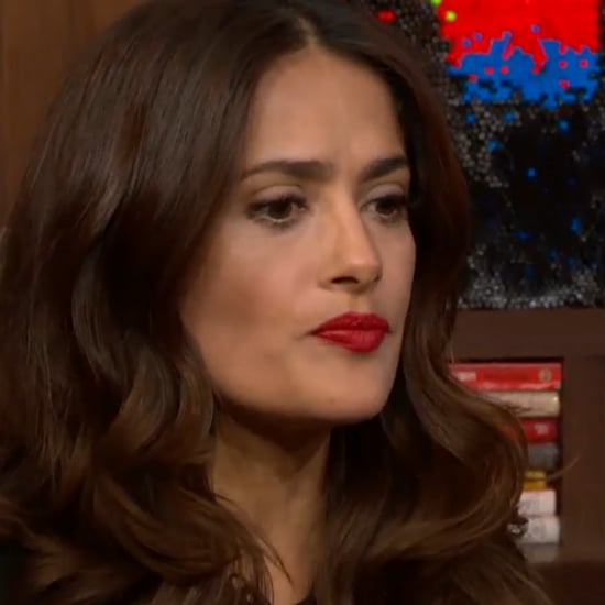 Salma Hayek Eats Weird Food on Watch What Happens Live