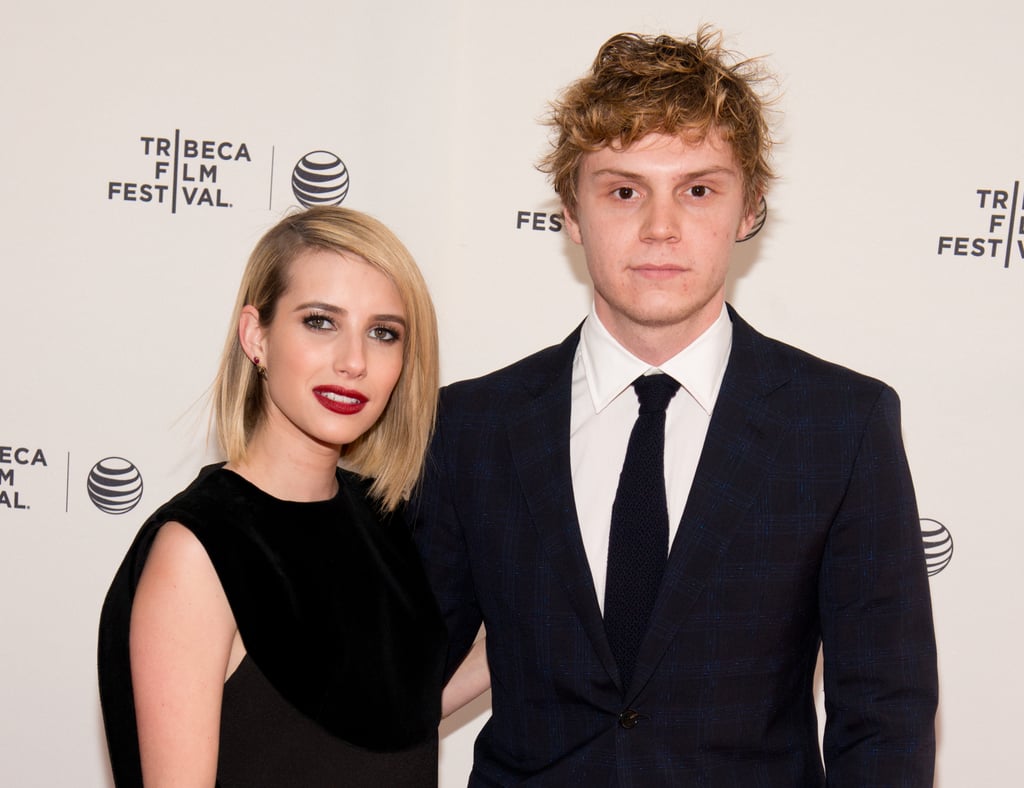 Emma Roberts and Evan Peters