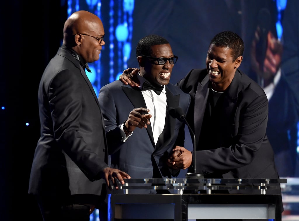 Pictured: Denzel Washington, Wesley Snipes, and Samuel L. Jackson