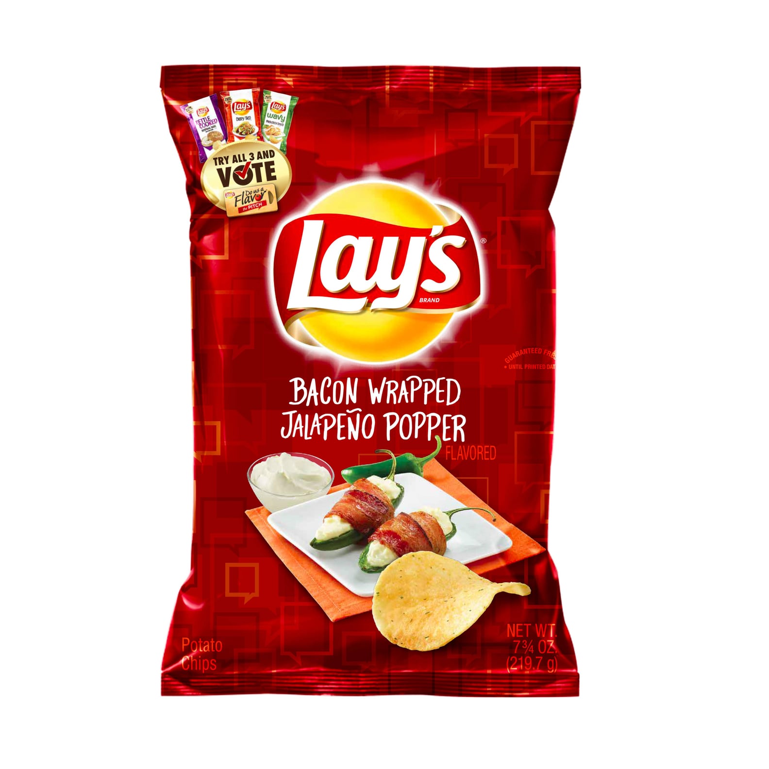 Lay's BaconWrapped Jalapeno Popper Chips POPSUGAR Food