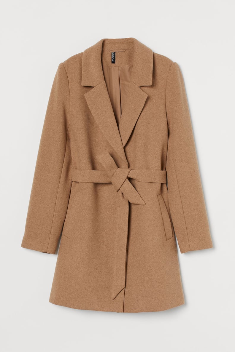 Wool-blend Coat