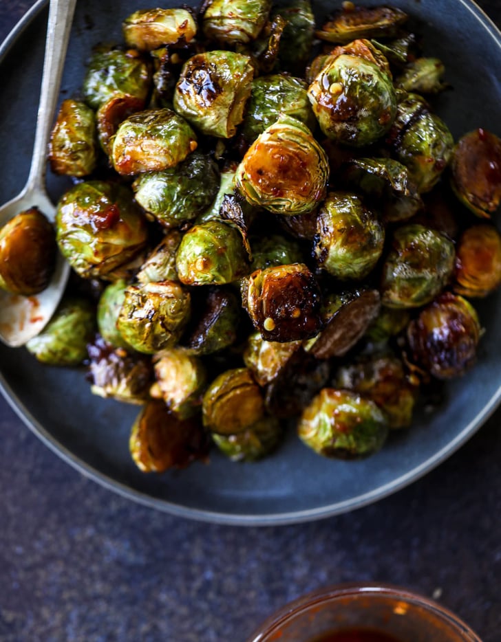 Sweet and Spicy Brussels Sprouts | Thanksgiving Brussels ...