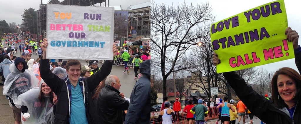 Best Boston Marathon Signs | 2015