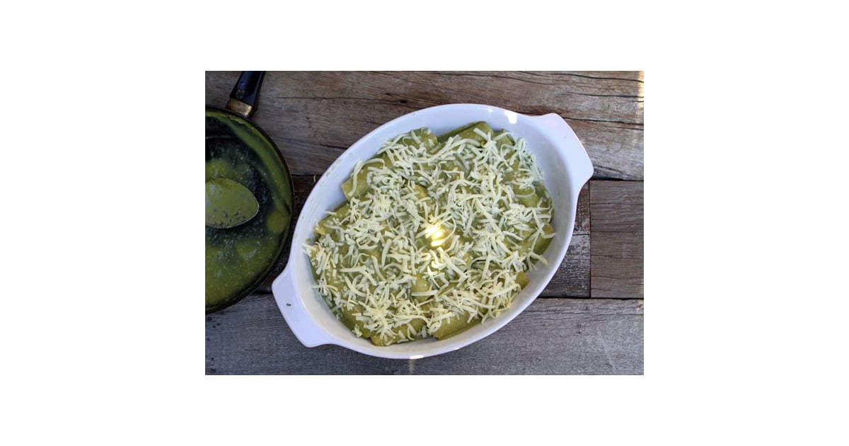 Turkey Enchiladas With Green Sauce Easy Latin Recipes POPSUGAR