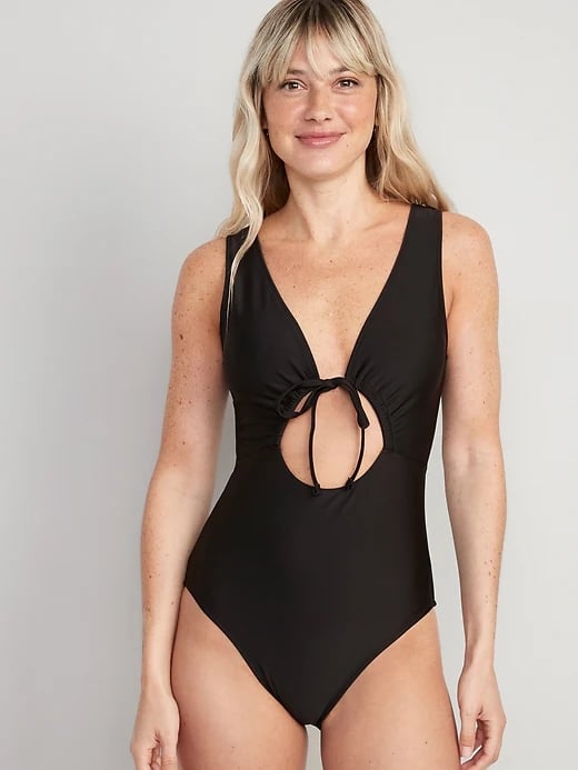 A Cutout Swimsuit