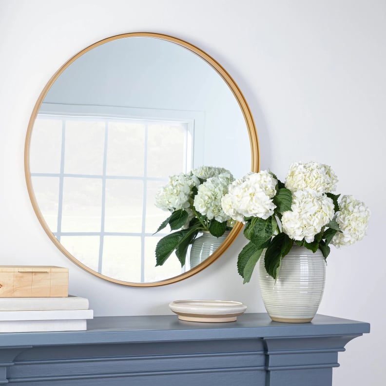 34" Round Decorative Wall Mirror