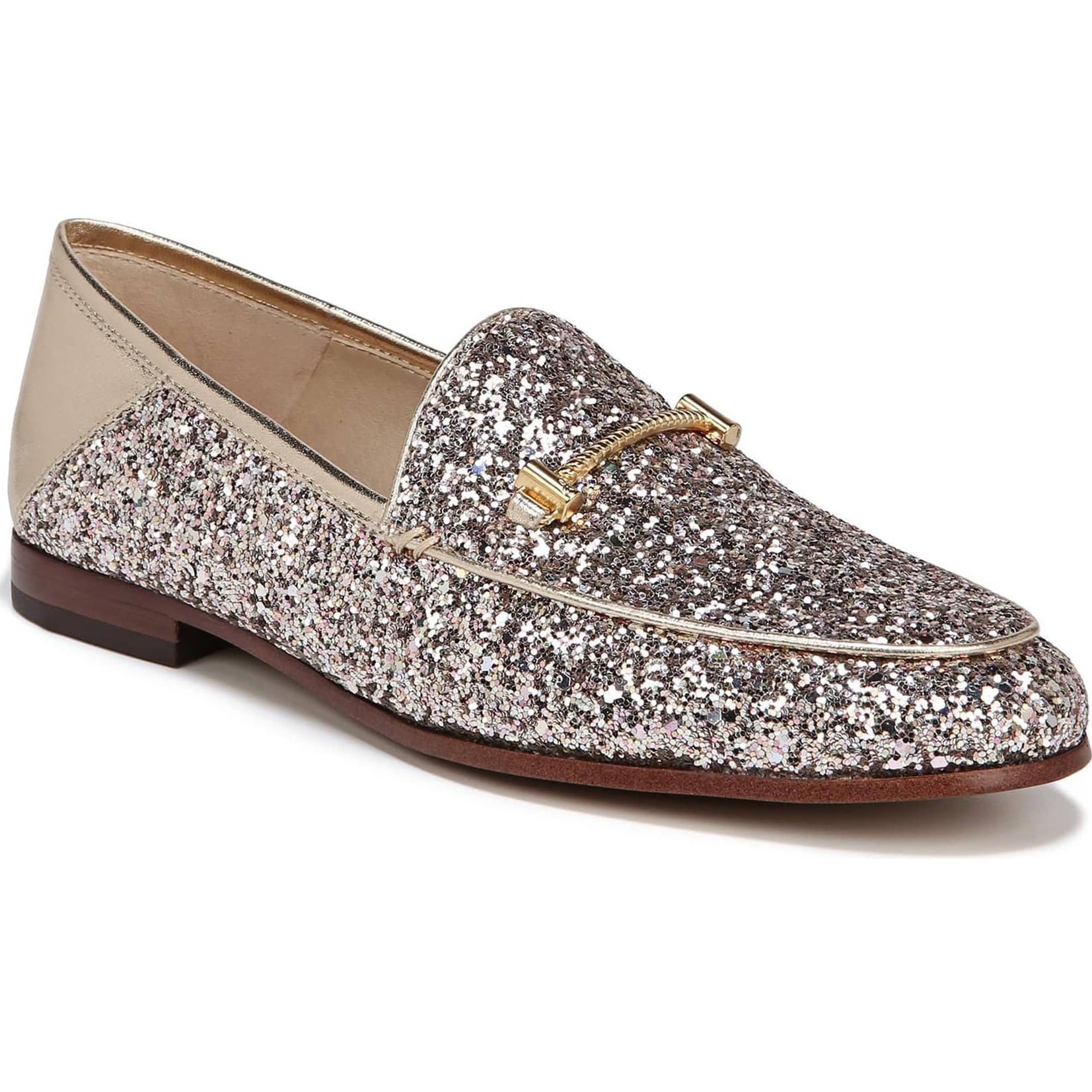 sparkle loafer shoes