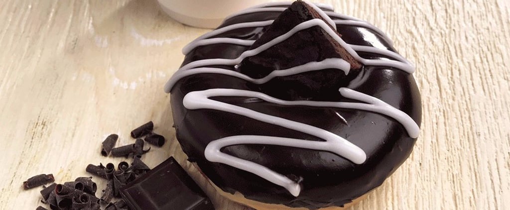 Dunkin' Donuts Raspberry Chocolate Brownie Doughnut