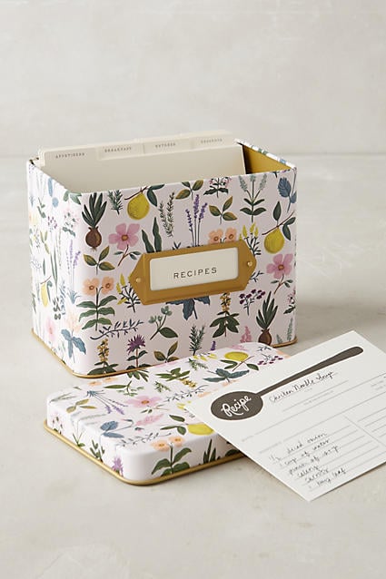 Spring Garden Recipe Tin
