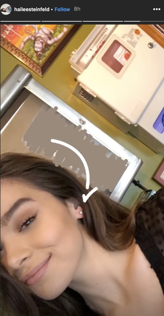 Hailee Steinfeld Piercing 2019