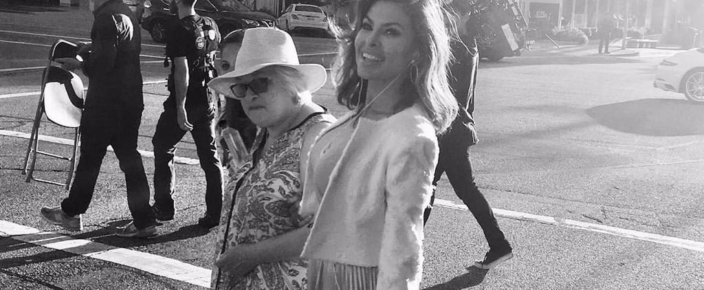 Eva Mendes Instagram Picture With Her Mom