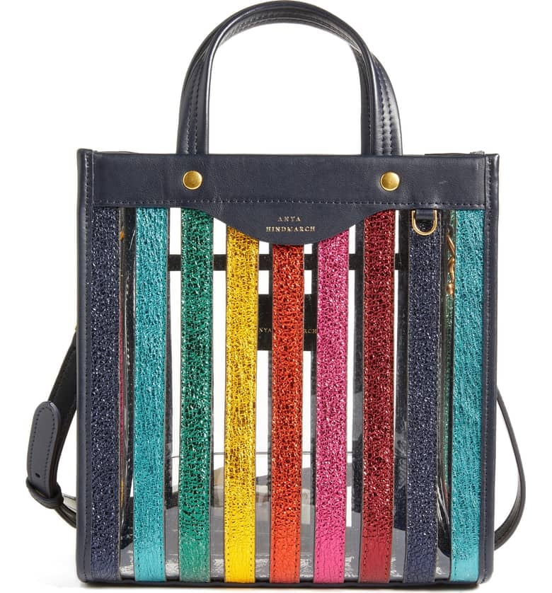 Anya Hindmarch Mini Multi Stripe Tote