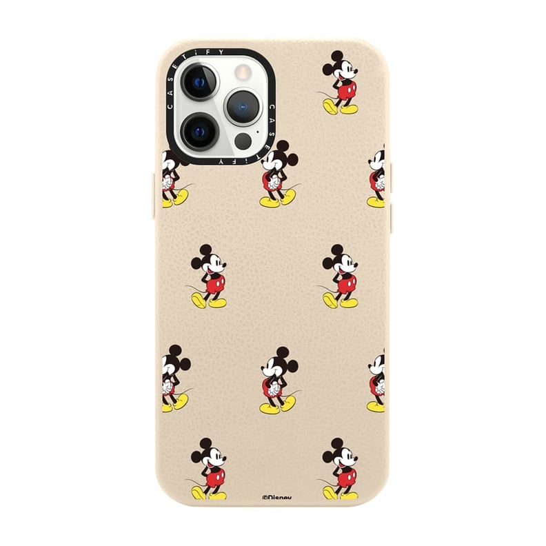 Mickey Pose Monogram Case - Leather