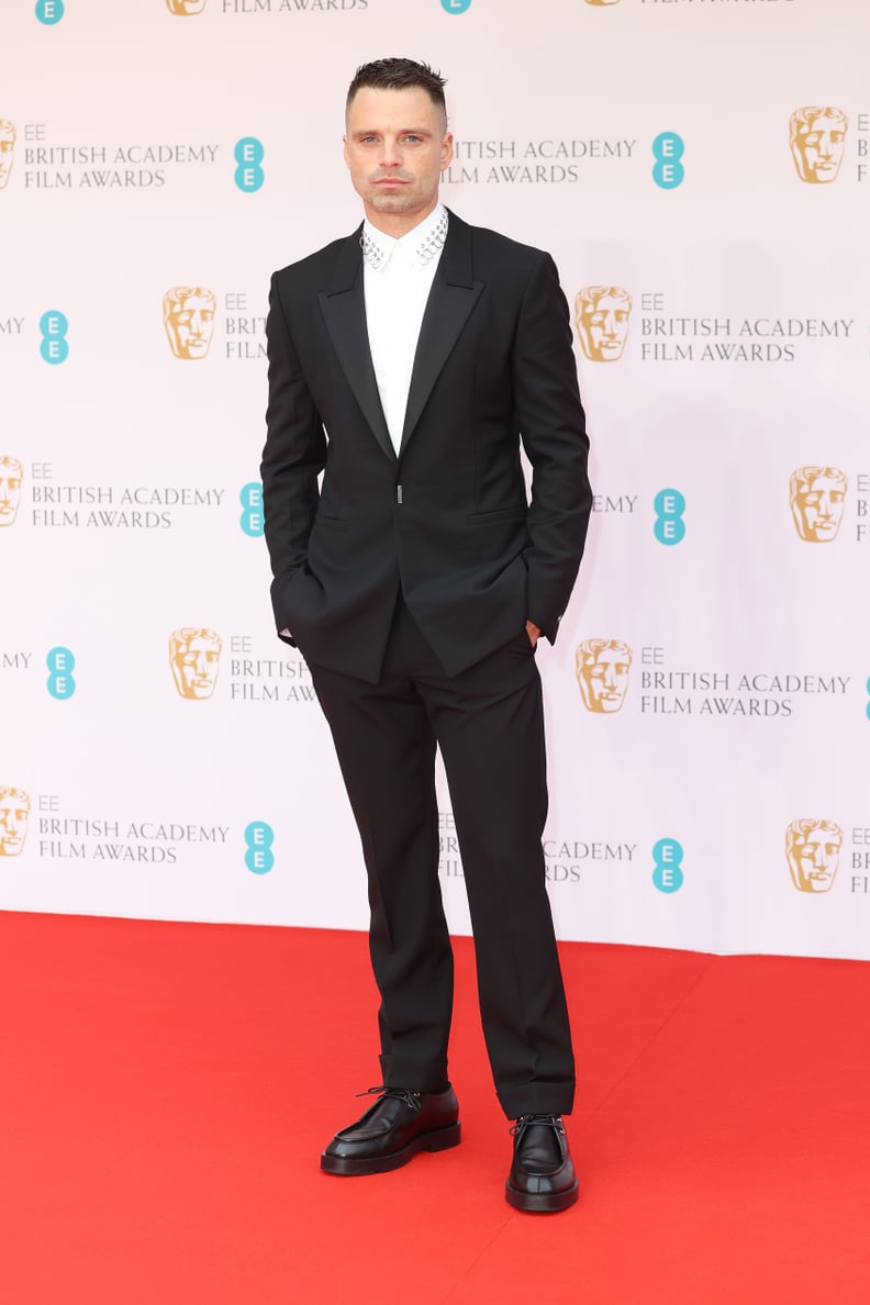 Sebastian Stan at the 2022 EE BAFTA Film Awards