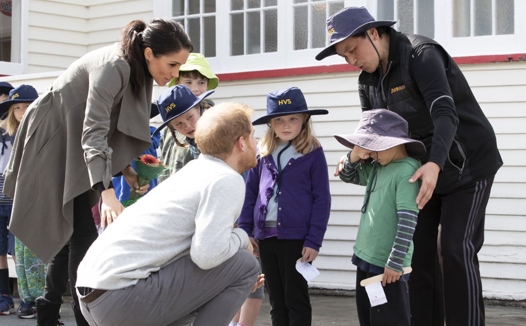 Meghan Markle Comforting a Crying Little Boy in New Zealand