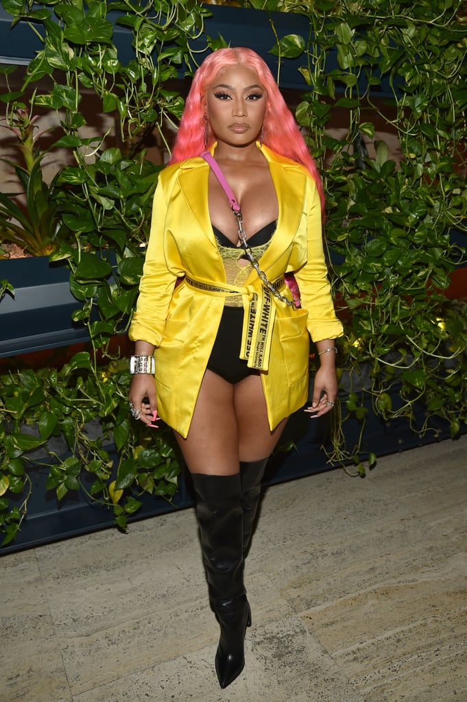 Nicki Minaj's No-Pants Off-White Look