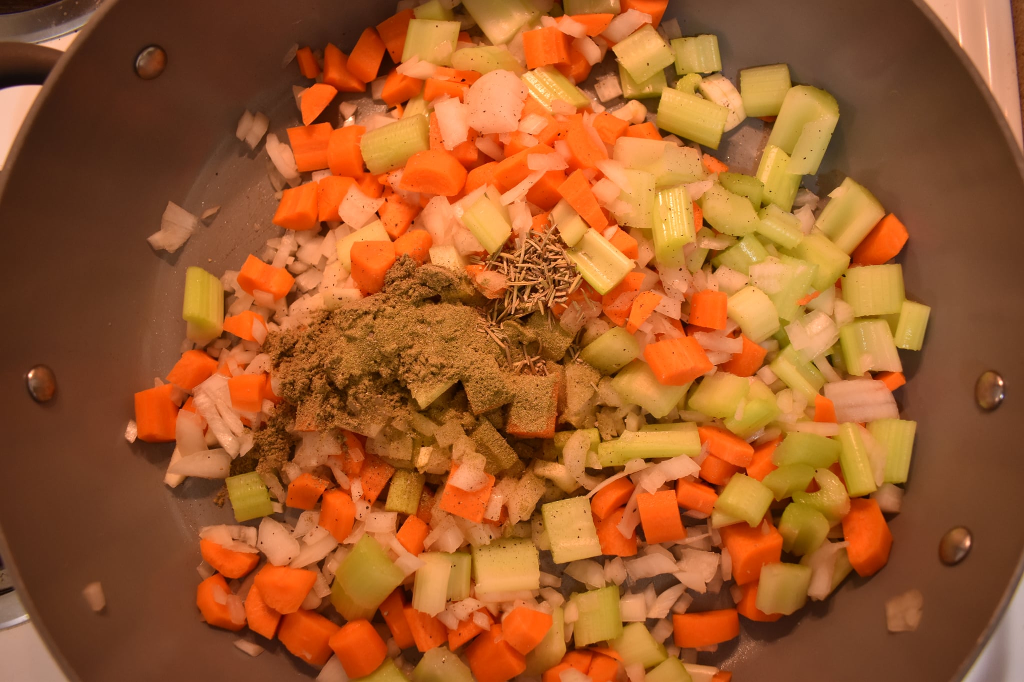 Veggies in Skillet