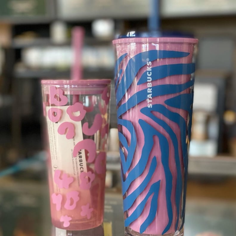 See Starbucks's New Pink Cheetah and Tiger Tumblers