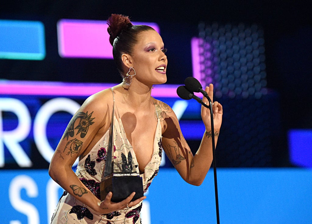 Halsey at the 2019 American Music Awards