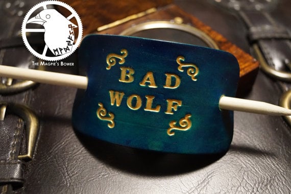 The Magpies Doctor Who Bower Bad Wolf Small Hair Accessory