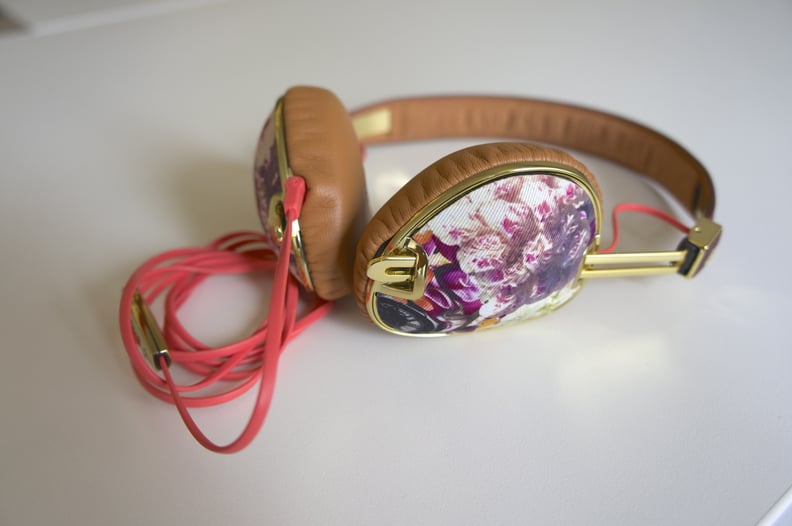Knockout in Floral — Ear Cup Detail