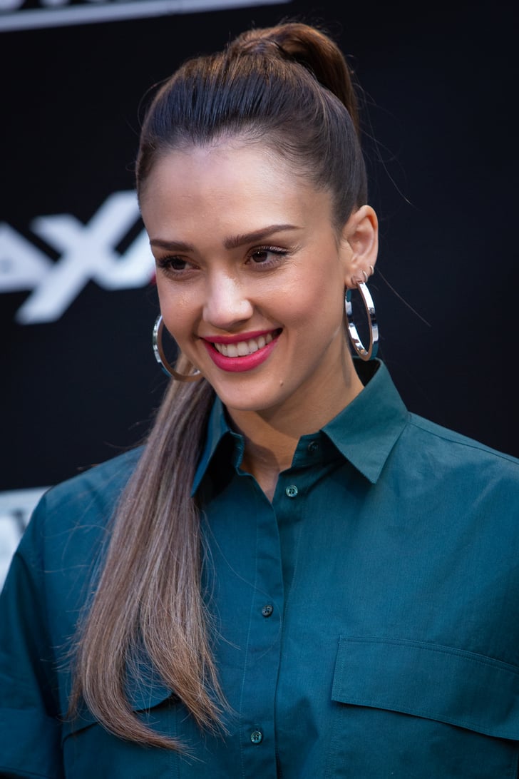 Jessica Alba Wore Superlong Hair For La S Finest Europe Tour