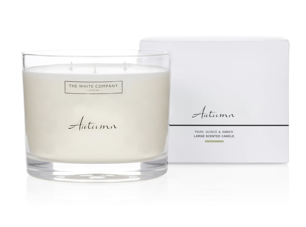 The White Company Autumn Large Candle