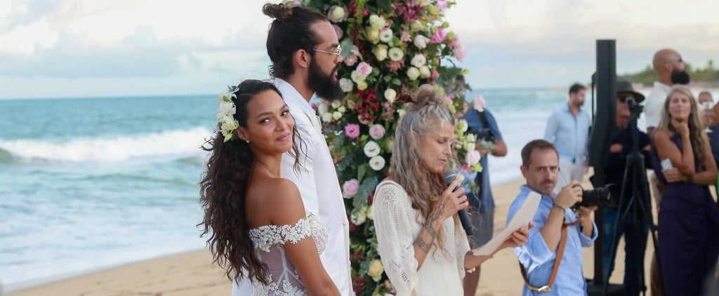 Model Lais Ribeiro's Galia Lahav Wedding Dress