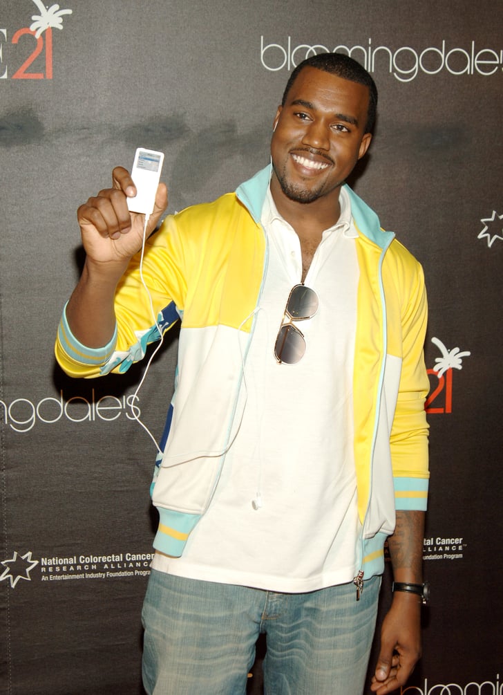 Rare smiling Kanye West sighting. | Celebrities and Tech in the 2000s ...