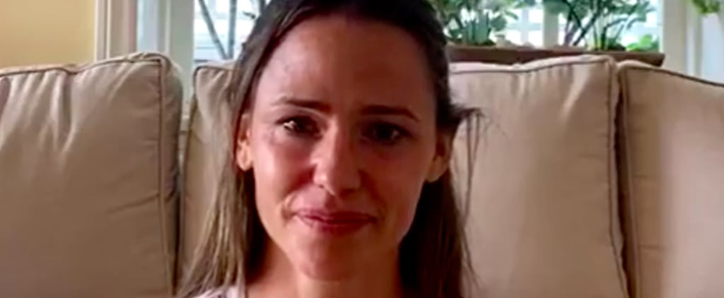 Jennifer Garner Tears Up Talking About Her Family | Video