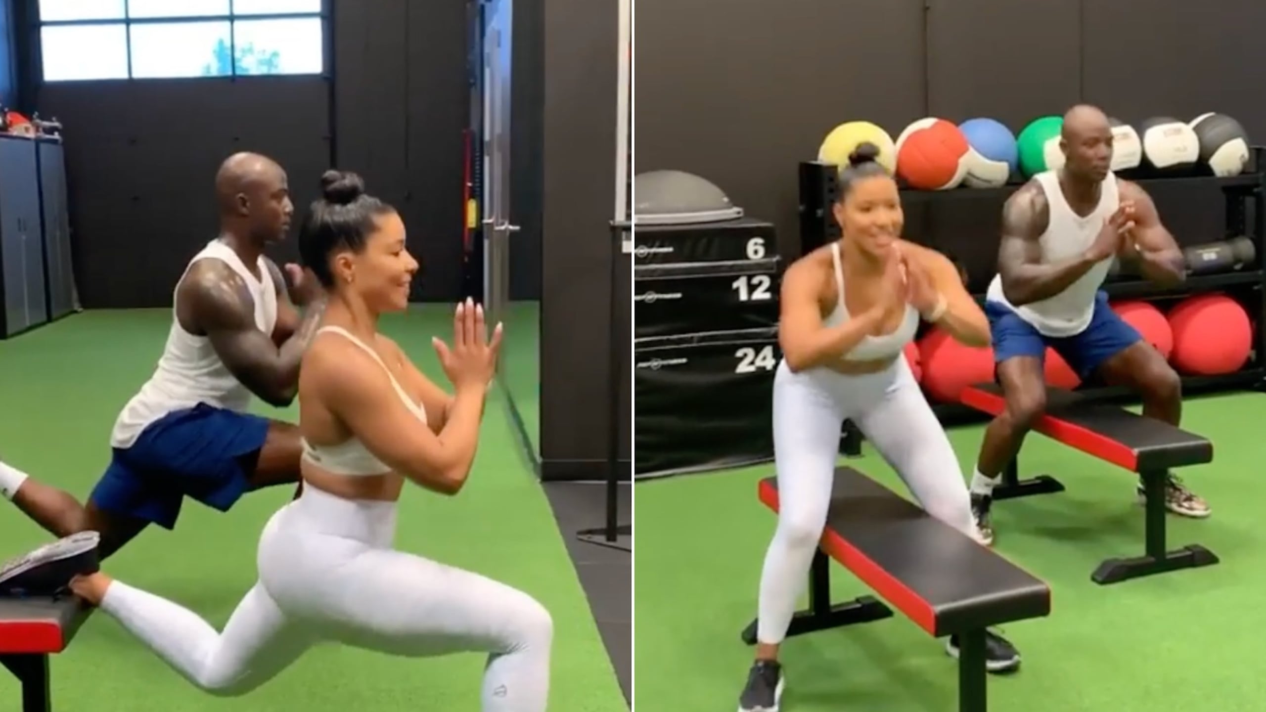 Jenkins Bench HIIT Workout POPSUGAR Fitness