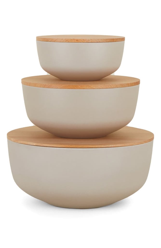 Nice Storage Bowls: Hawkins New York Set of 3 Essential Lidded Bowls