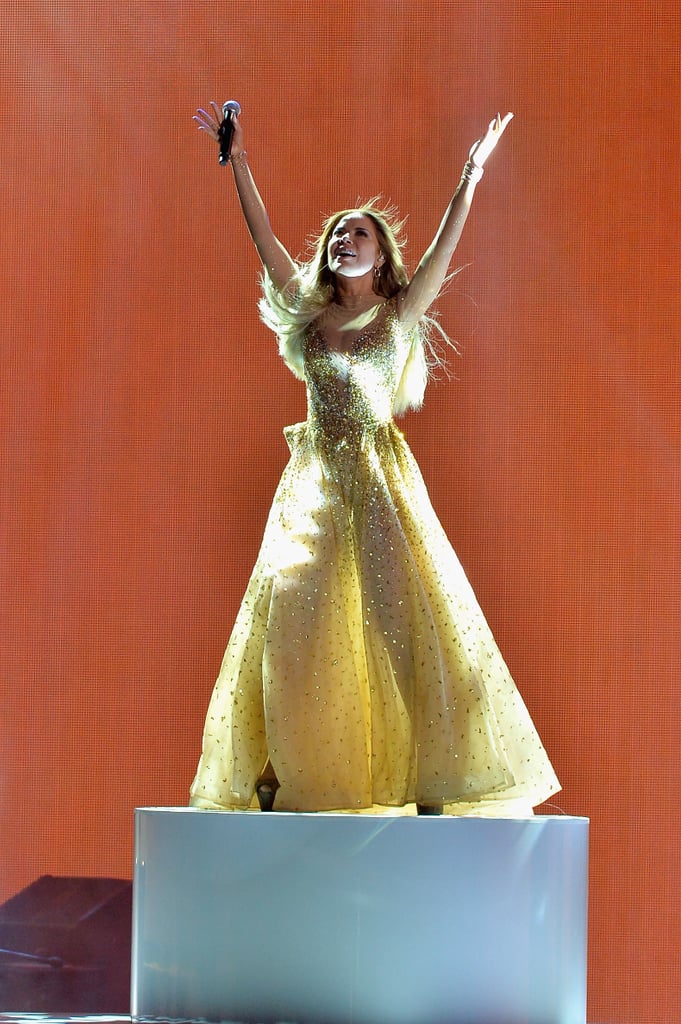 . . . And Then Literally Glowed During Her Performance