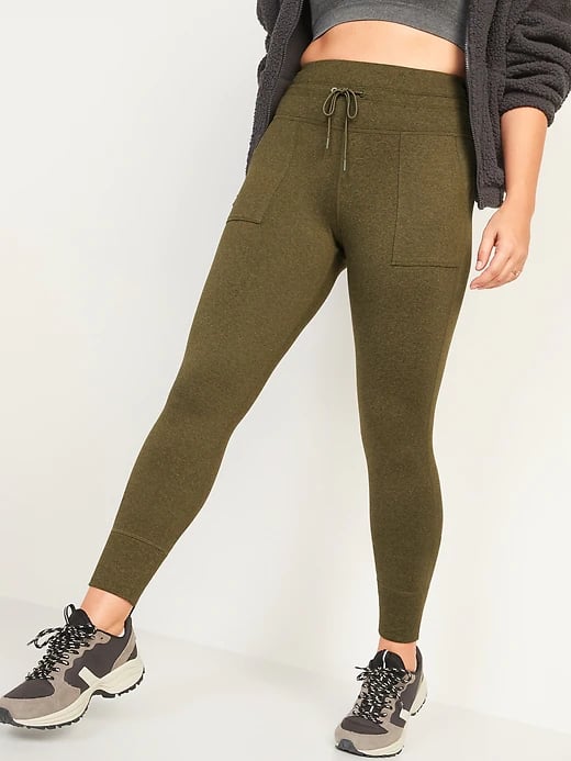 Old Navy High-Waisted CozeCore Jogger Leggings, 13 Old Navy Leggings to  Grab When Must Have Pockets Is on the Top of Your Wish List