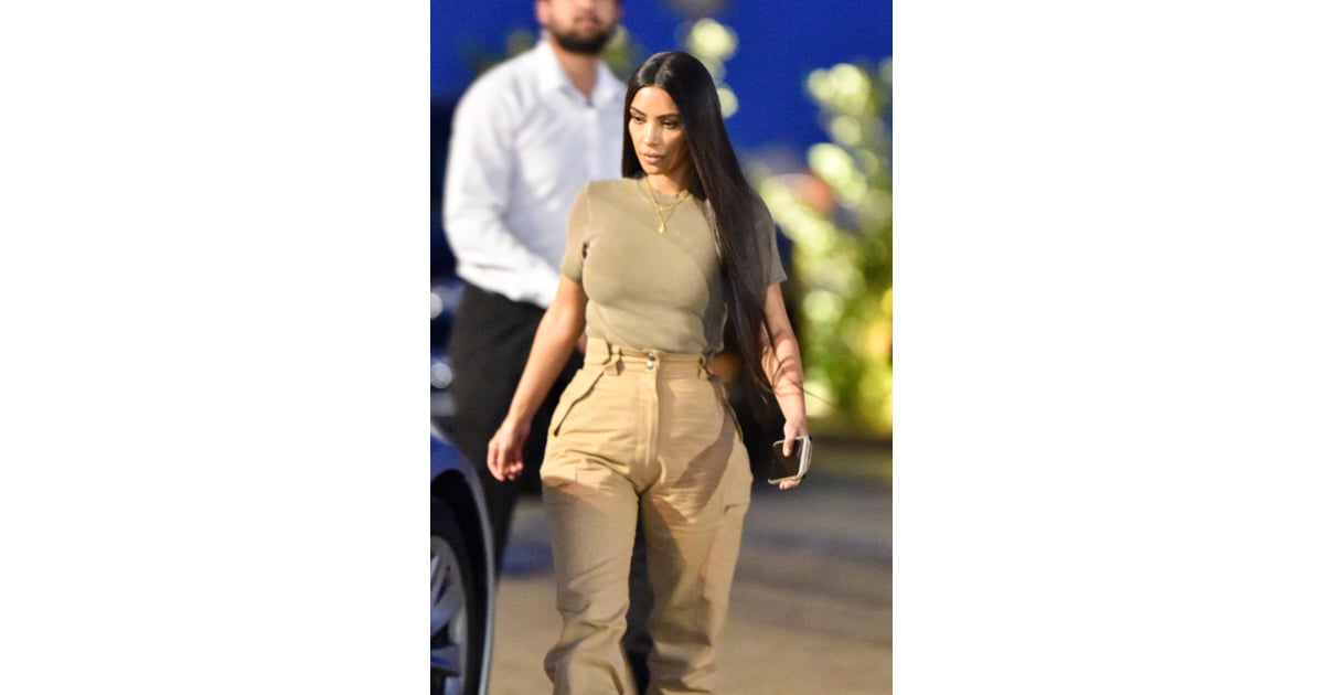 kim kardashian cargo pants
