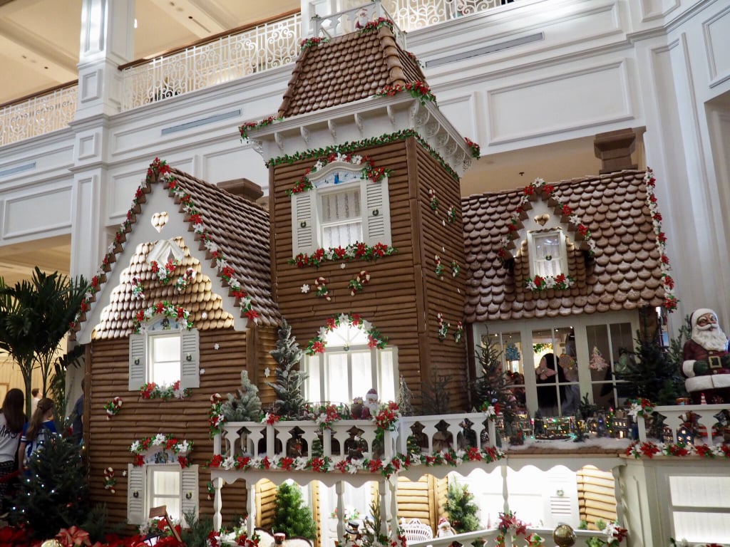 The Gingerbread House at the Grand Floridian