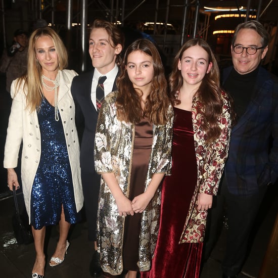 Sarah Jessica Parker and Family at a Broadway Show